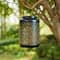 Glitzhome® 8.5" Flower Cutout Solar Powered Hanging Lantern